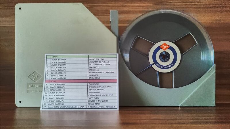 Vand 2 benzi AGFA de 18 cm