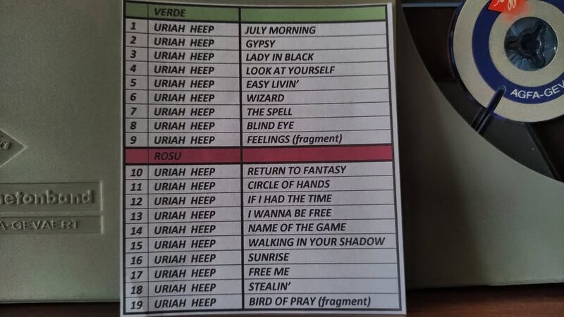 Vand 2 benzi AGFA de 18 cm